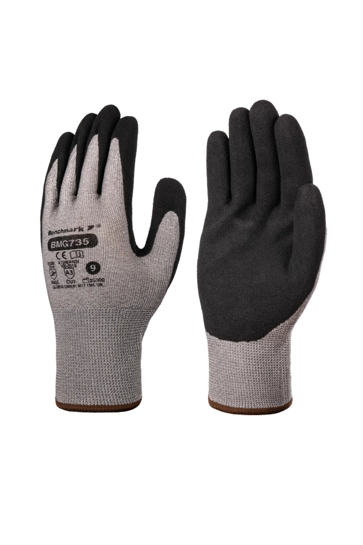 BMG735 Kumlu Nitril C Seviye Kesilmez İş Eldiveni BMG735 Kumlu Nitril C Seviye Kesilmez İş Eldiveni